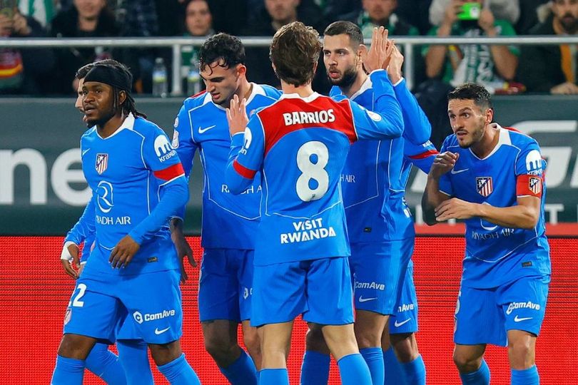 Hasil Betis vs Atletico Madrid: Los Colchoneros Pesta Gol 5-0 untuk Tiket Semifinal Copa del Rey