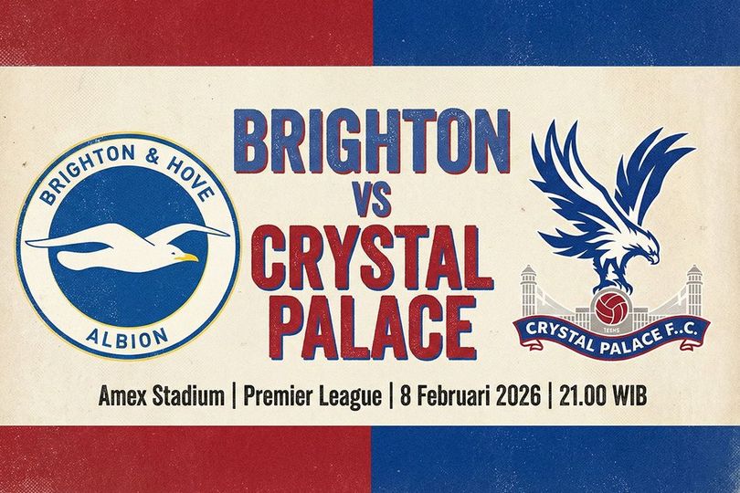 Prediksi Brighton vs Crystal Palace, 8 Februari 2026