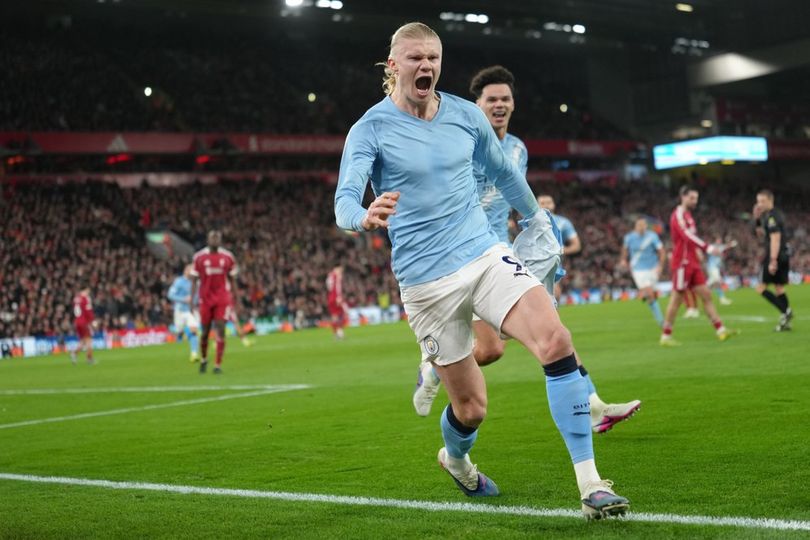 Man of the Match Liverpool vs Man City: Erling Haaland