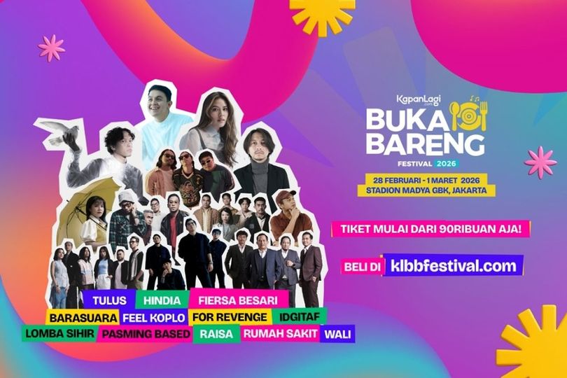 KLBB Festival 2026 Hadirkan Promo Valentine, Tiket Berdua Lebih Hemat