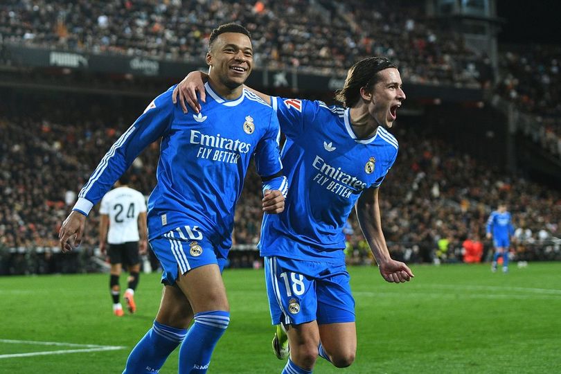 Hasil Valencia vs Real Madrid: Alvaro Carreras dan Kylian Mbappe Pastikan Los Blancos Terus Tempel Ketat Barcelona