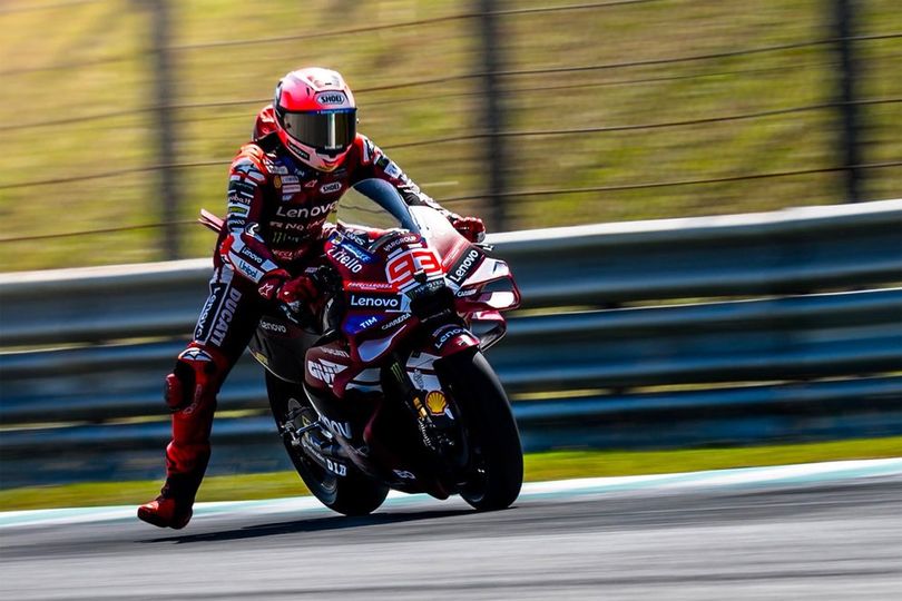 Marc Marquez Kuasai Hari Pertama Tes Pramusim MotoGP Sepang 2026, Fabio Quartararo Kecelakaan