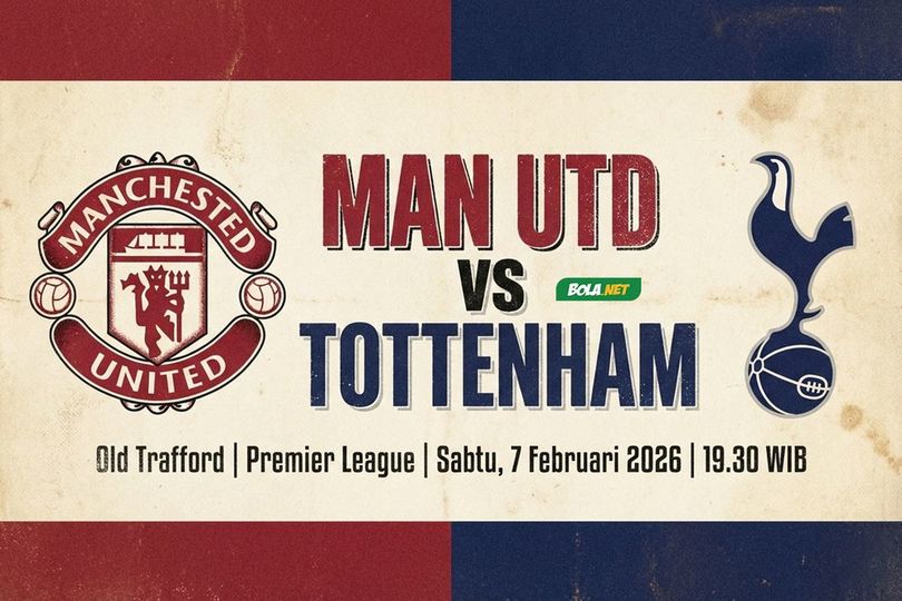 Jadwal Live Streaming Liga Inggris: Man Utd vs Tottenham