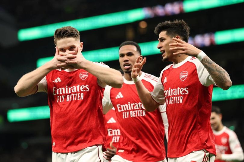Hasil Tottenham vs Arsenal: The Gunners Pesta Gol di Kandang Spurs