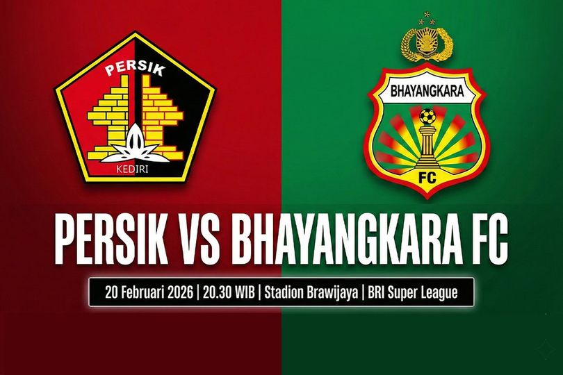 Tempat Menonton Persik vs Bhayangkara FC: Apakah Tayang di Indosiar?
