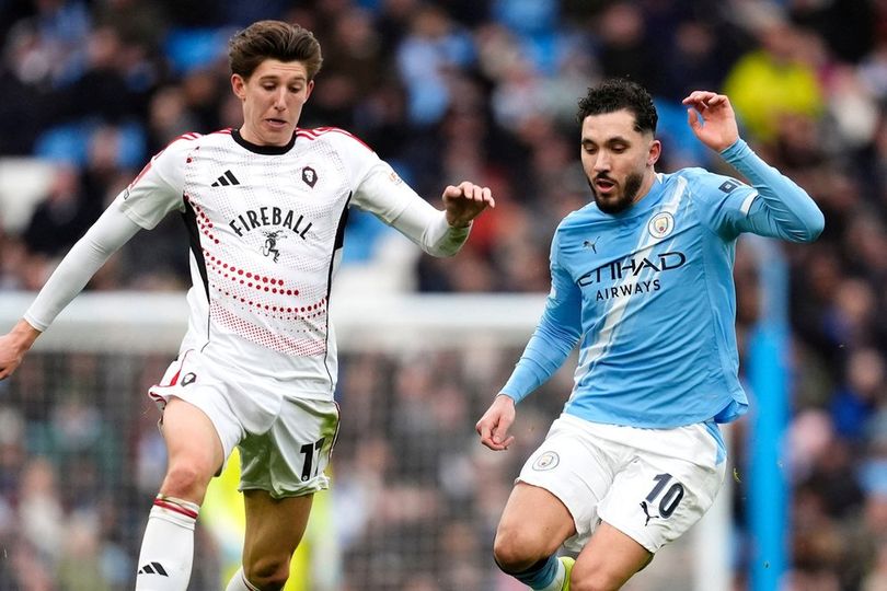 Man of the Match Man City vs Salford City: Rayan Cherki