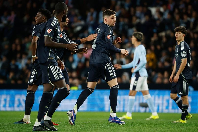 Rapor Pemain Real Madrid vs Celta Vigo: Tchouameni Bersinar, Valverde Selamatkan Muka Tim