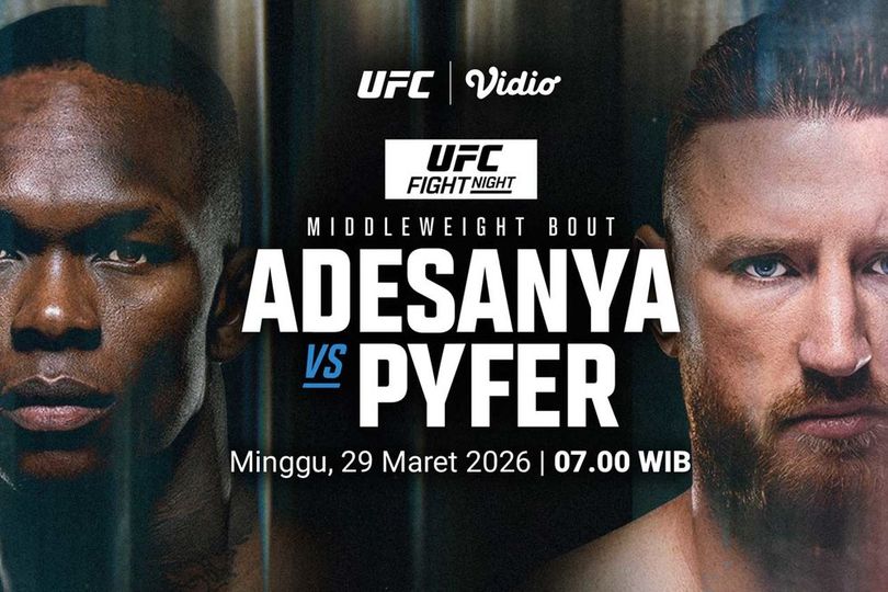 UFC Fight Night Israel Adesanya vs Joe Pyfer: Kembalinya Sang Raja! UFC Fight Night Israel Adesanya vs Joe Pyfer: Kembalinya Sang Raja!