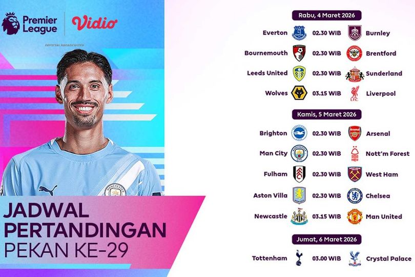 Jadwal Liga Inggris Pekan Ini: Newcastle vs MU Jadi Menu Utama, City dan Arsenal Pantang Terpeleset!