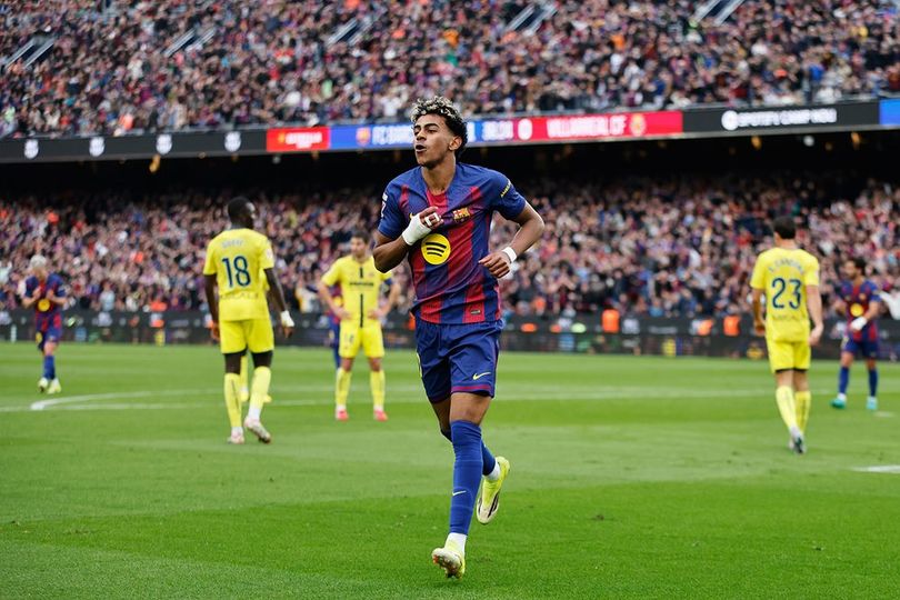 Barcelona vs Villarreal: Hattrick Perdana Lamine Yamal Bikin Camp Nou Bergemuruh, Dani Olmo Sampai Bilang Begini