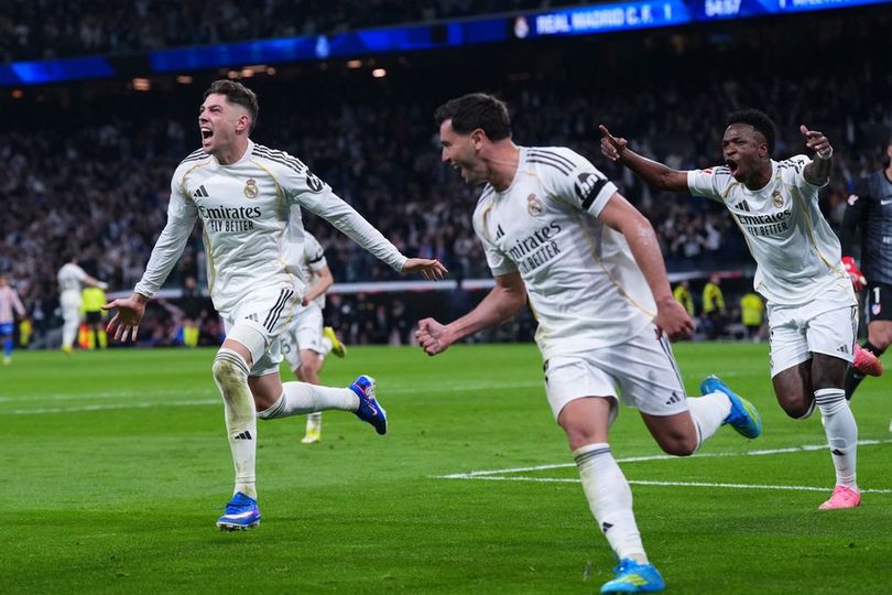 Hasil Real Madrid vs Atletico Madrid: Epic Comeback! 10 Pemain Los Blancos Jungkalkan Los Rojiblancos!
