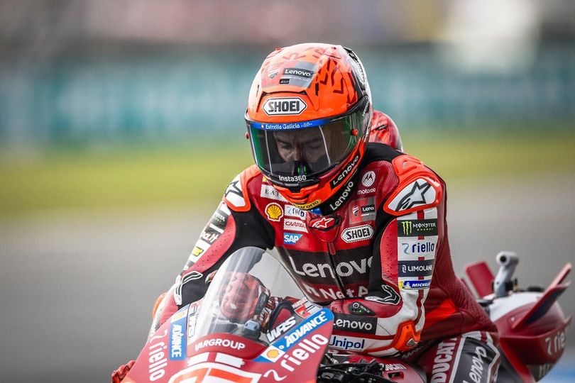 Marc Marquez Beber Kronologi Velg Penyok dan Ban Meledak di MotoGP Thailand 2026, Bersyukur Tak Kecelakaan Marc Marquez Beber Kronologi Velg Penyok dan Ban Meledak di MotoGP Thailand 2026, Bersyukur Tak Kecelakaan