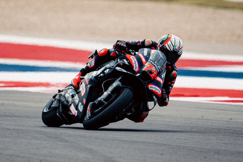 Marco Bezzecchi Berkuasa dari Start sampai Finis di Balapan MotoGP Amerika 2026, Aprilia Finis 1-2