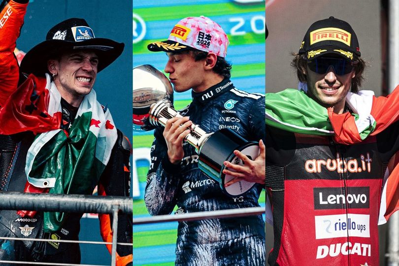 Kembalinya Kejayaan Pembalap Italia, Bisa Sabet Gelar di 3 Kejuaraan Dunia Bergengsi pada 2026