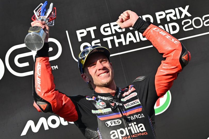Marco Bezzecchi Imbau Aprilia Tak Jemawa Semua Pembalapnya Masuk Top 5 di MotoGP Thailand 2026