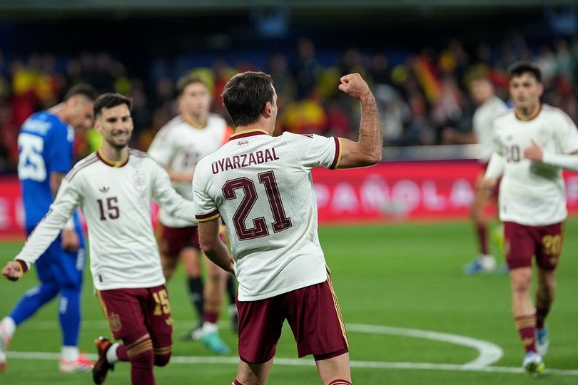 Hasil Spanyol vs Serbia: Brace Mikel Oyarzabal Bawa La Roja Menang 3-0