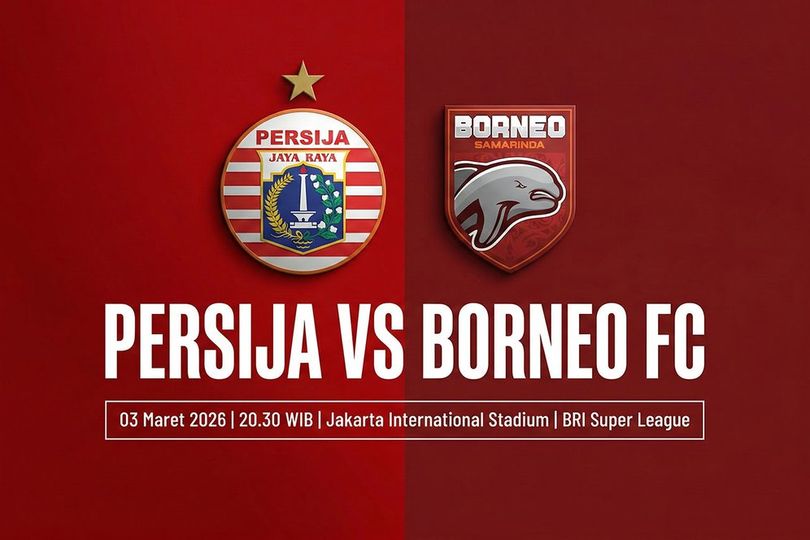 Tempat Menonton Persija vs Borneo FC: Link Streaming dan Main Jam Berapa? Tempat Menonton Persija vs Borneo FC: Link Streaming dan Main Jam Berapa?