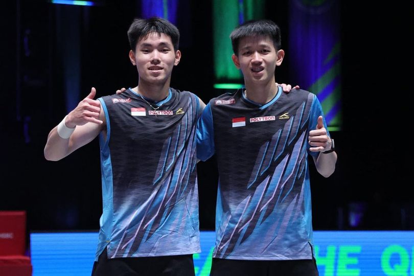 Raymond Indra/Nikolaus Joaquin Ogah Terbebani Jadi Wakil Tunggal Indonesia di Semifinal All England 2026