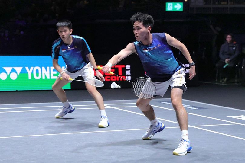 Indonesia Tanpa Wakil di Final All England 2026 Usai Raymond Indra/Nikolaus Joaquin Tersingkir