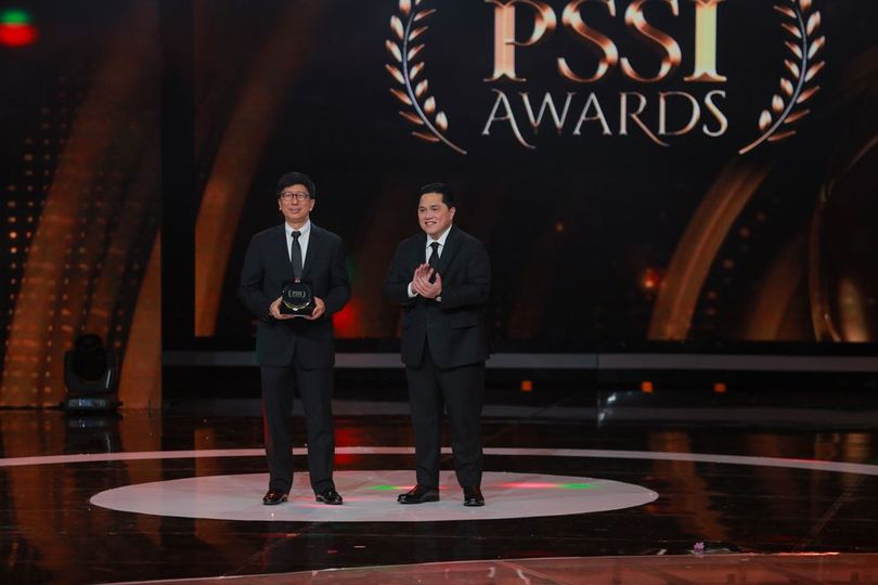 Sutanto Hartono Bangga Emtek Group Raih Penghargaan Official Broadcaster PSSI Awards 2026