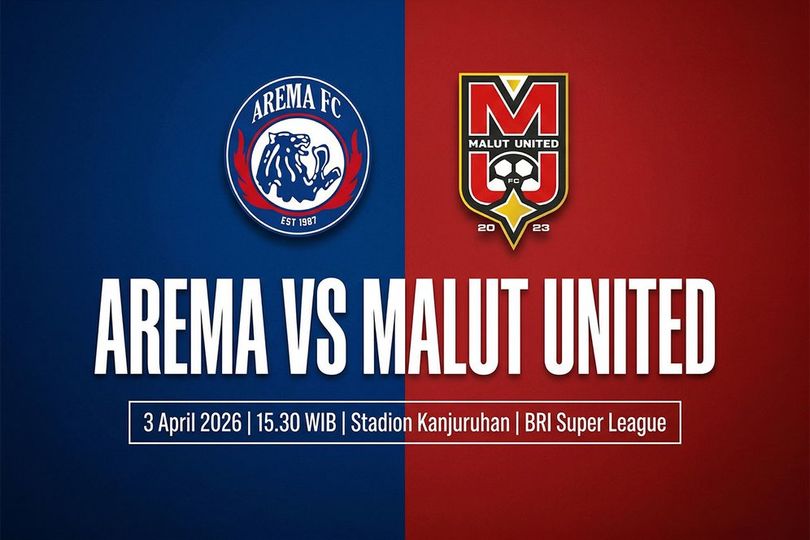 Prediksi BRI Super League: Arema FC vs Malut United 3 April 2026
