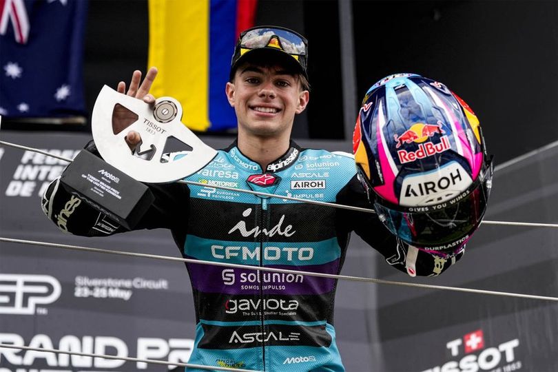 Mengenal David Alonso, 'Baby GOAT' yang Dirumorkan Bakal Bela Honda HRC Castrol di MotoGP 2027