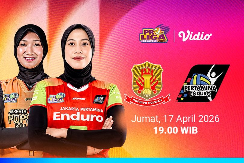 Jadwal Live Streaming Proliga 2026: Jakarta Popsivo Polwan vs Jakarta Pertamina Enduro