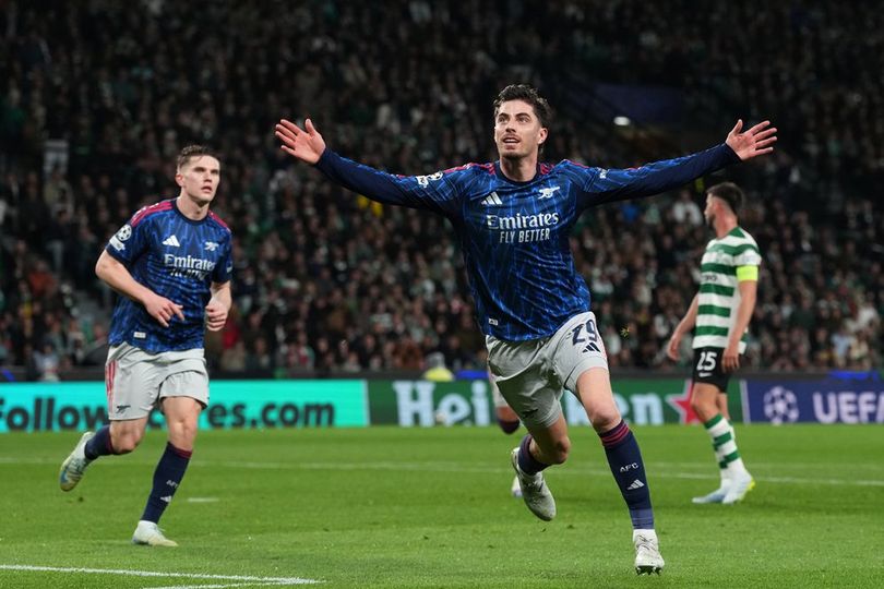 Hasil Sporting CP vs Arsenal: Gol Telat Kai Havertz Antar The Gunners Raih Kemenangan Dramatis di Lisbon