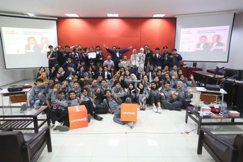 Liputan6 Connect Hadir di Trisakti School of Multimedia, Bahas Pentingnya Visual Storytelling