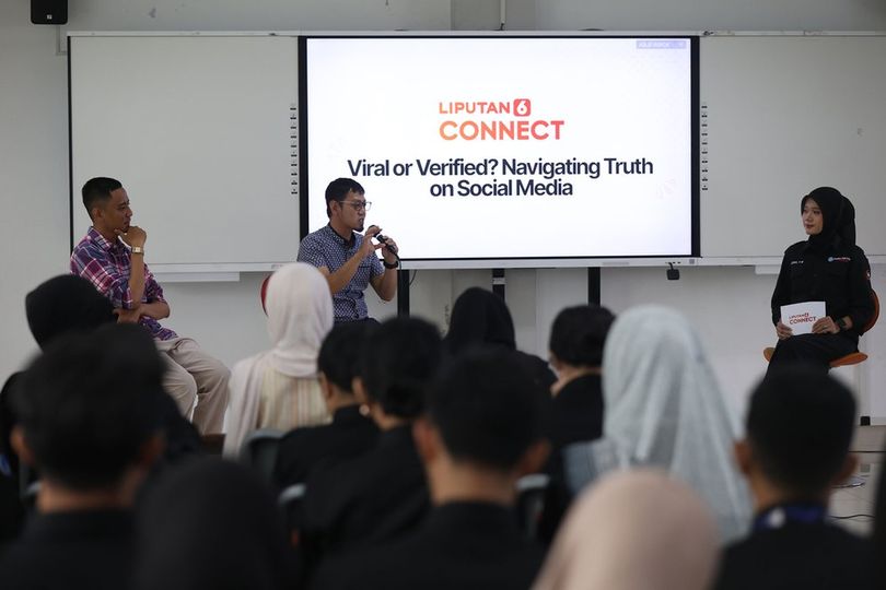 Viral or Verified? Liputan6 Connect Bedah Strategi Akurasi Konten di Sekolah Vokasi IPB