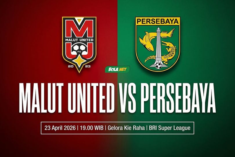 Nonton Live Streaming BRI Super League: Malut United vs Persebaya Surabaya