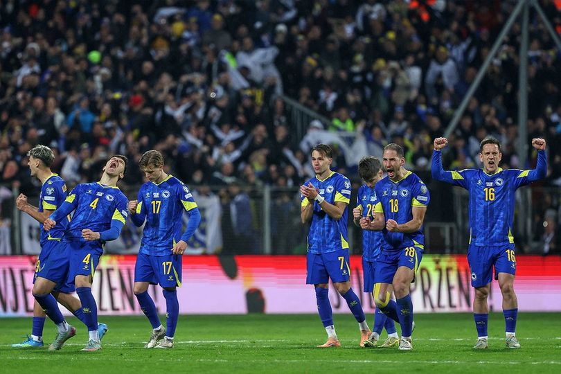 Bosnia dan Herzegovina Mengubur Mimpi Italia dengan Ketenangan