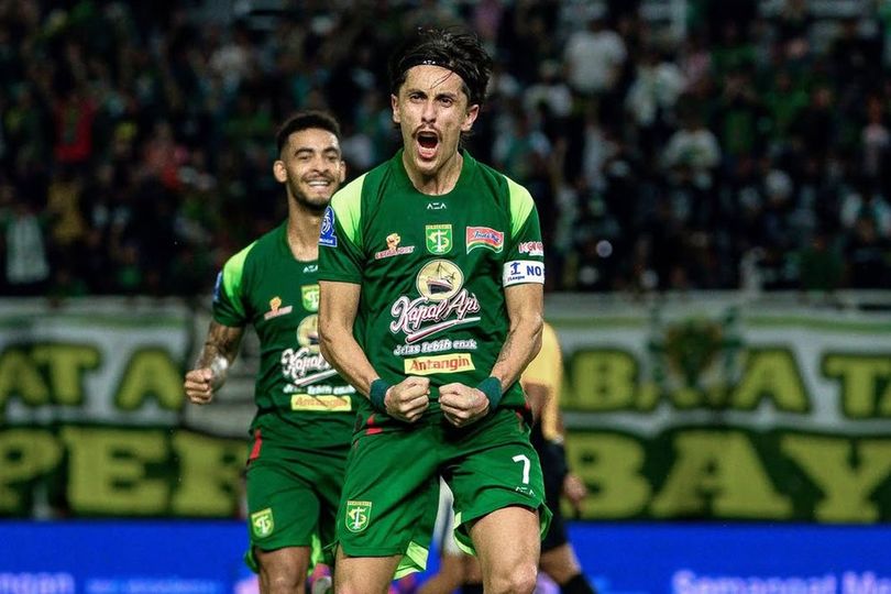 Hasil Persebaya vs Persita: Gol Tunggal Rivera Bawa Persebaya Naik ke 5 Besar! Hasil Persebaya vs Persita: Gol Tunggal Rivera Bawa Persebaya Naik ke 5 Besar!