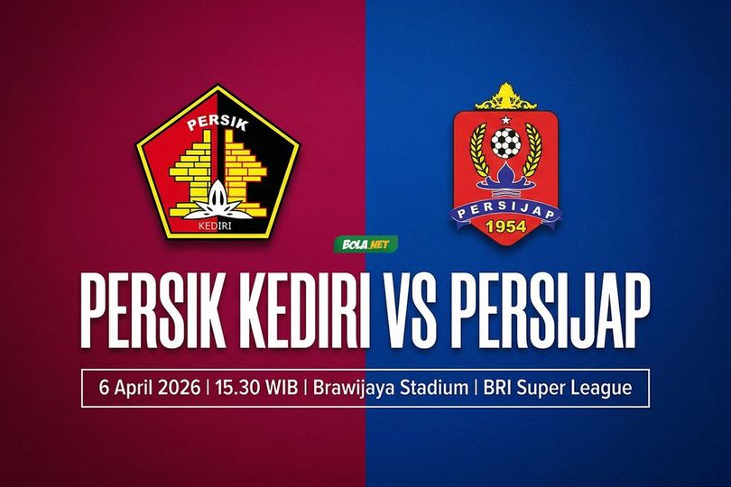 Tempat Menonton Persik vs Persijap: Link Live Streaming dan Siaran Langsung BRI Super League Sore Ini Tempat Menonton Persik vs Persijap: Link Live Streaming dan Siaran Langsung BRI Super League Sore Ini