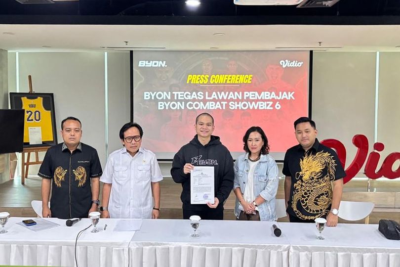 Vidio dan BYON Tempuh Jalur Hukum atas Pembajakan Siaran BYON Combat Sport Showbiz Vol. 6