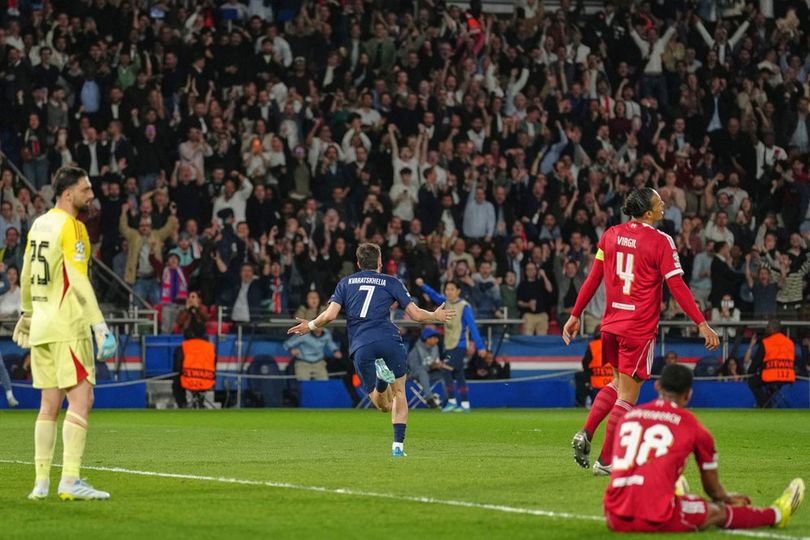 Man of the Match PSG vs Liverpool: Khvicha Kvaratskhelia