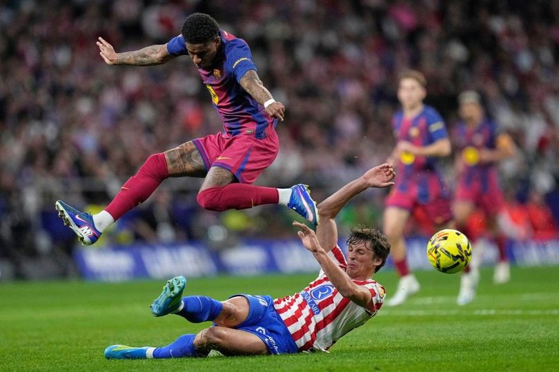 Hasil Atletico Madrid vs Barcelona: Gol Akhir Lewandowski Bawa Blaugrana Menang Dramatis