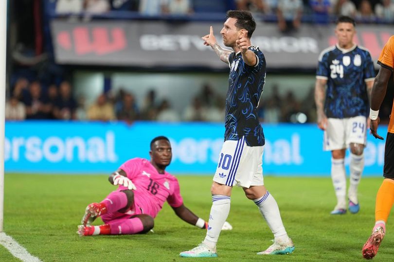 Hasil Argentina vs Zambia: Tango Pesta Gol, Lionel Messi Ikut Nyekor Hasil Argentina vs Zambia: Tango Pesta Gol, Lionel Messi Ikut Nyekor