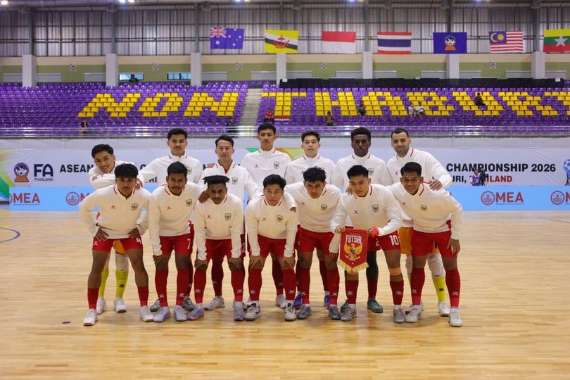 Nonton Live Streaming Indonesia vs Malaysia di MNCTV - Piala AFF Futsal 2026