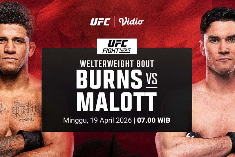 Jadwal Lengkap UFC Fight Night: Mike Malott vs Gilbert Burns