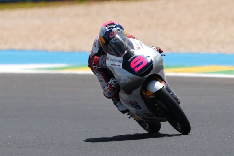 Video Kecelakaan Veda Ega Pratama di Sesi Kualifikasi Moto3 Spanyol 2026