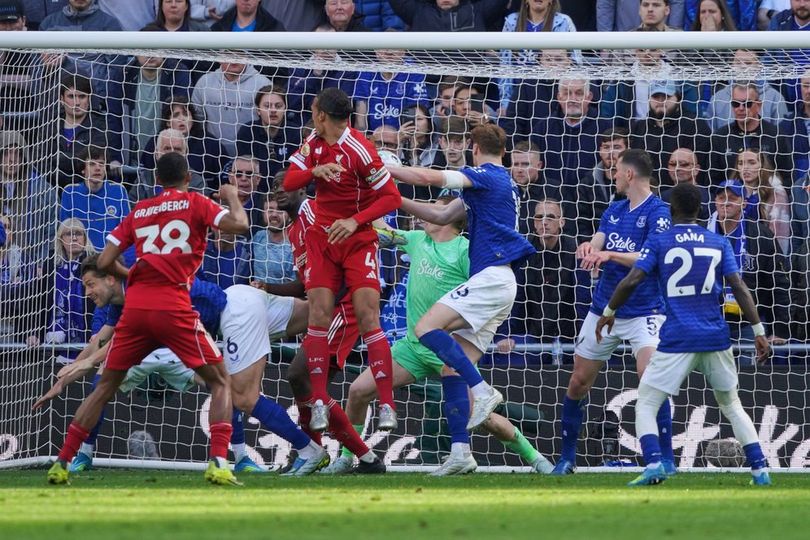 Hasil Everton vs Liverpool: Gol Telat Virgil van Dijk Tentukan Pemenang Derby Merseyside