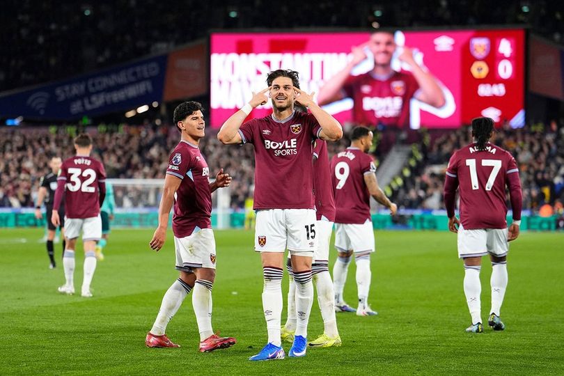 West Ham vs Wolves: Pesta Gol The Hammers Kirim Tottenham ke Zona Degradasi
