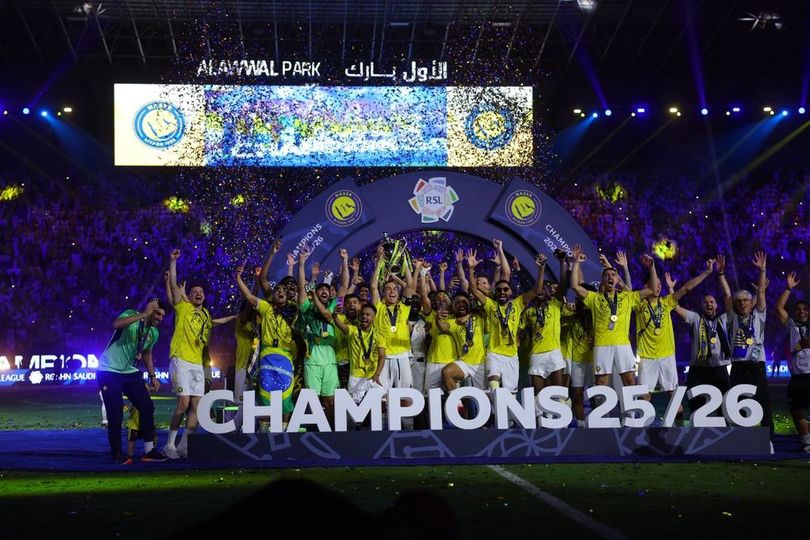 Cristiano Ronaldo Antar Al Nassr Juara Liga Arab Saudi untuk Pertama Kalinya Cristiano Ronaldo Antar Al Nassr Juara Liga Arab Saudi untuk Pertama Kalinya