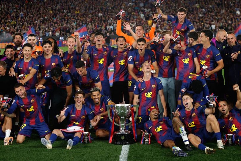 5 Statistik Menarik di Balik Kesuksesan Barcelona Jadi Kampiun La Liga 2025/2026: Yamal Lewati Ronaldo, Rashford Juara Sebelum Mbappe 5 Statistik Menarik di Balik Kesuksesan Barcelona Jadi Kampiun La Liga 2025/2026: Yamal Lewati Ronaldo, Rashford Juara Sebelum Mbappe