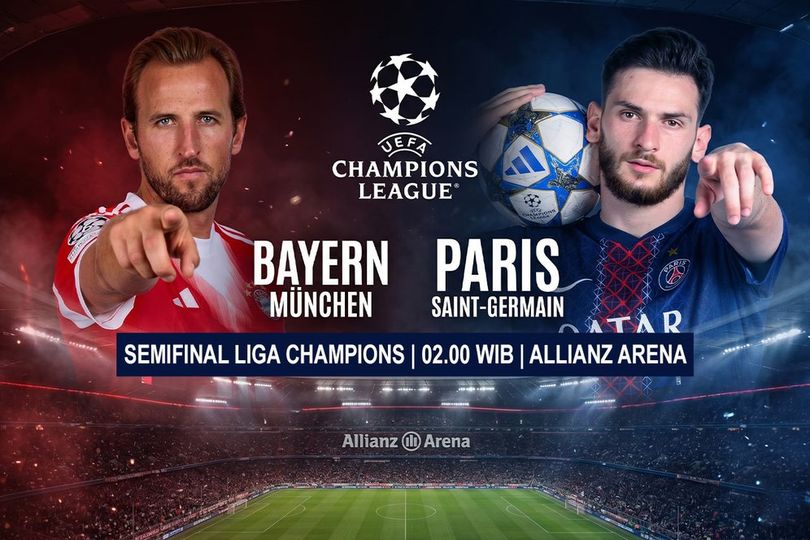 Pertandingan Bayern vs PSG Tayang di SCTV atau Tidak? Simak Jadwal dan Link Streamingnya