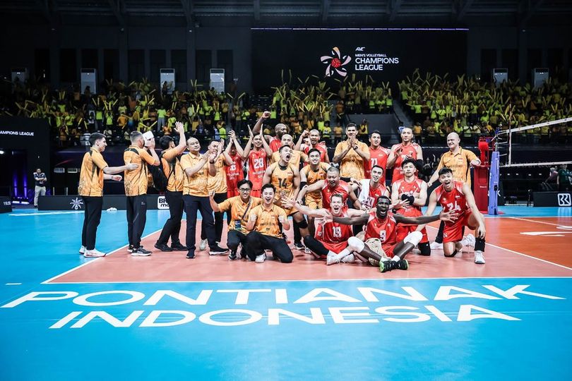 Hasil AVC Champions League 2026: Bhayangkara Presisi Kalahkan Zhaiyk dengan Skor 3-1
