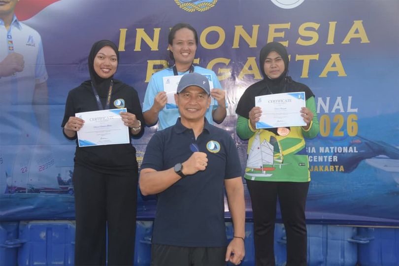 Indonesia Regatta Series I dan Kejurnas Layar 2026 Resmi Ditutup, PB Porlasi Apresiasi Atlet Indonesia Regatta Series I dan Kejurnas Layar 2026 Resmi Ditutup, PB Porlasi Apresiasi Atlet