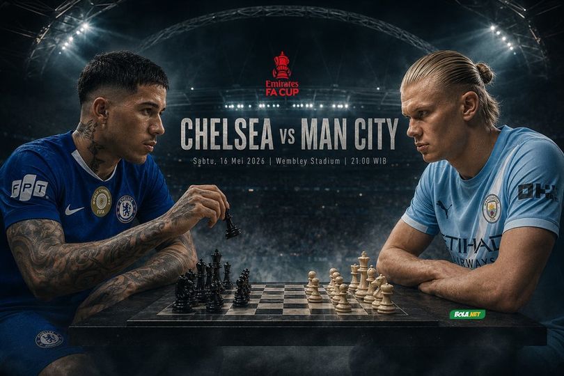 Prediksi Chelsea vs Man City di Final Piala FA, 16 Mei 2026