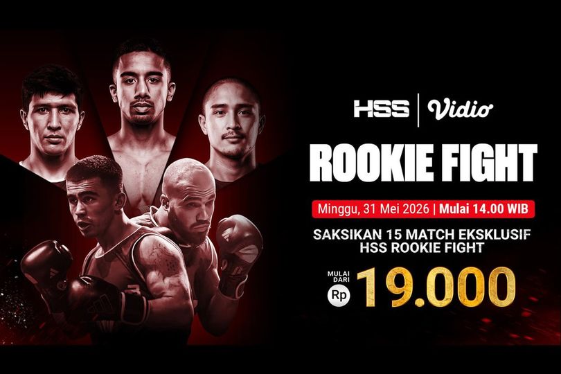 Cara Menonton HSS Rookie Fight Hanya Rp19 Ribu, Hanya di Vidio!